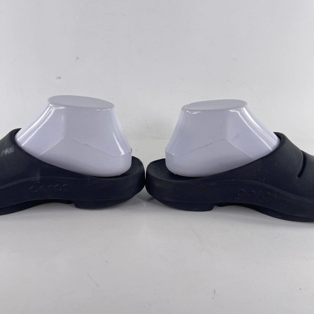 OOFOS OOahh women's Slide Sandal US 8 Black sports recovery Comfort shoes - Picture 7 of 10